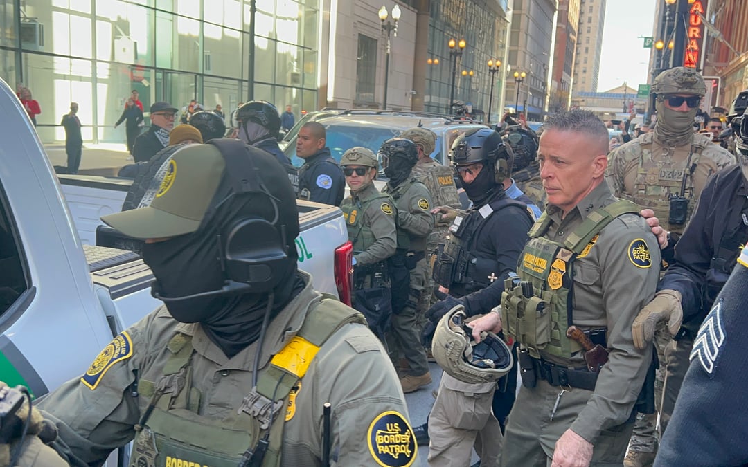 Judge grills Border Patrol boss Bovino for breaching excessive force order