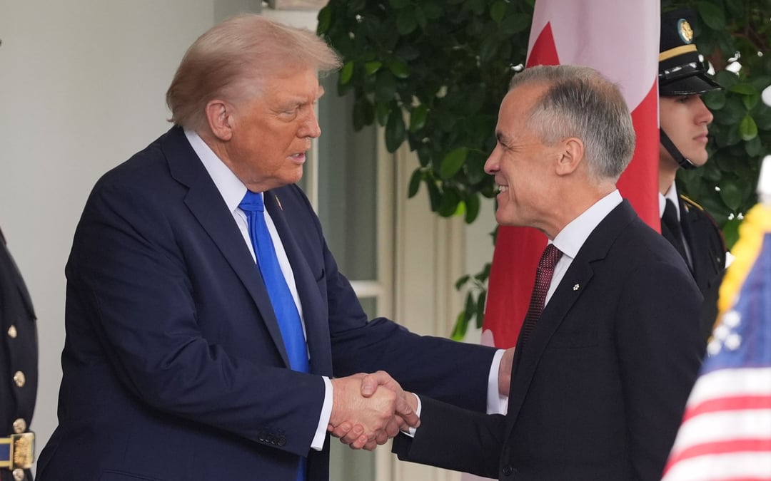 Canada’s Carney visits Trump as relations between the longtime allies sit at a low point