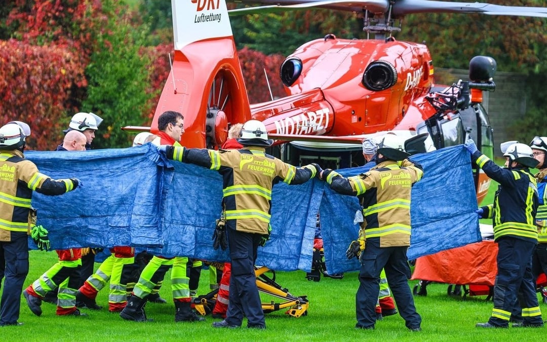 A newly elected mayor in Germany is found with serious stab wounds