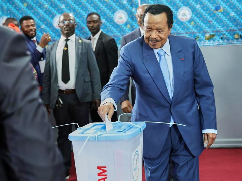 World's oldest president, Paul Biya, wins Cameroon election at 92 | Courthouse News Service