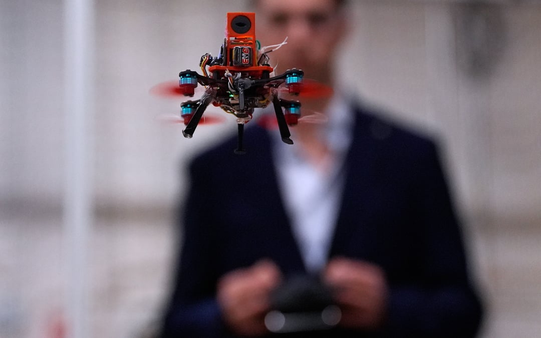 How tiny drones inspired by bats could save lives in dark and stormy conditions