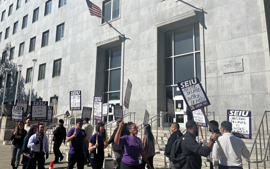 San Francisco court clerks call off strike after reaching tentative deal