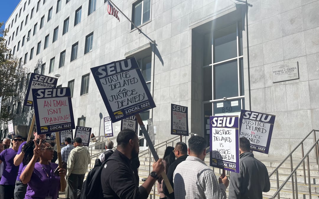 San Francisco courtroom clerks threaten to strike as early as next week