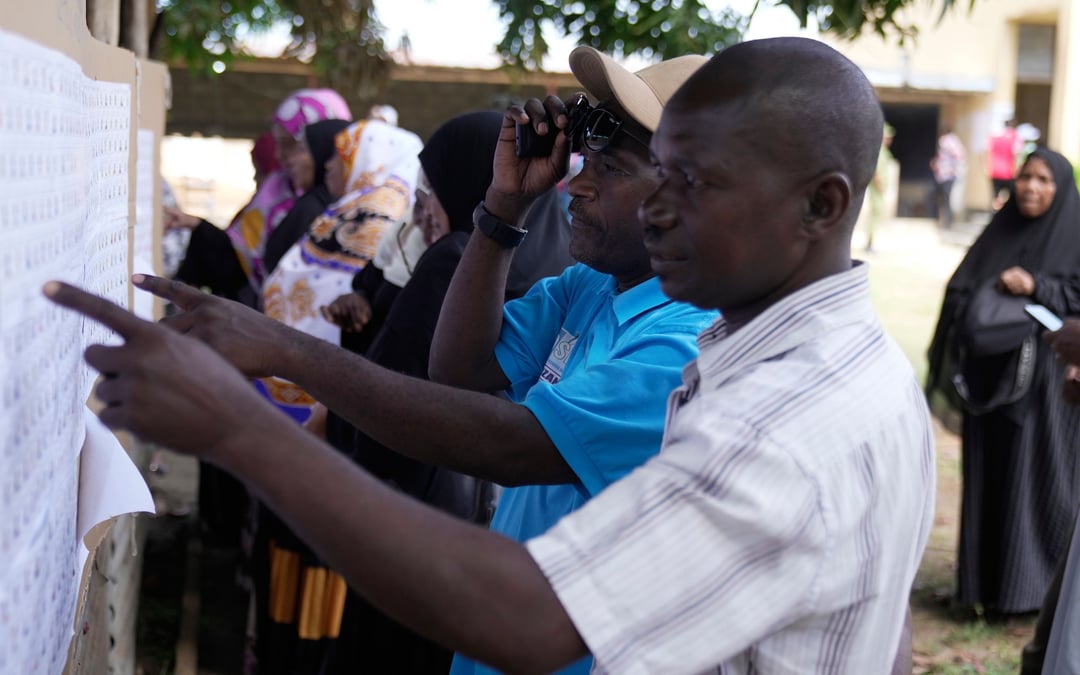 Tanzania deploys the military and imposes a curfew on election day after protests erupt