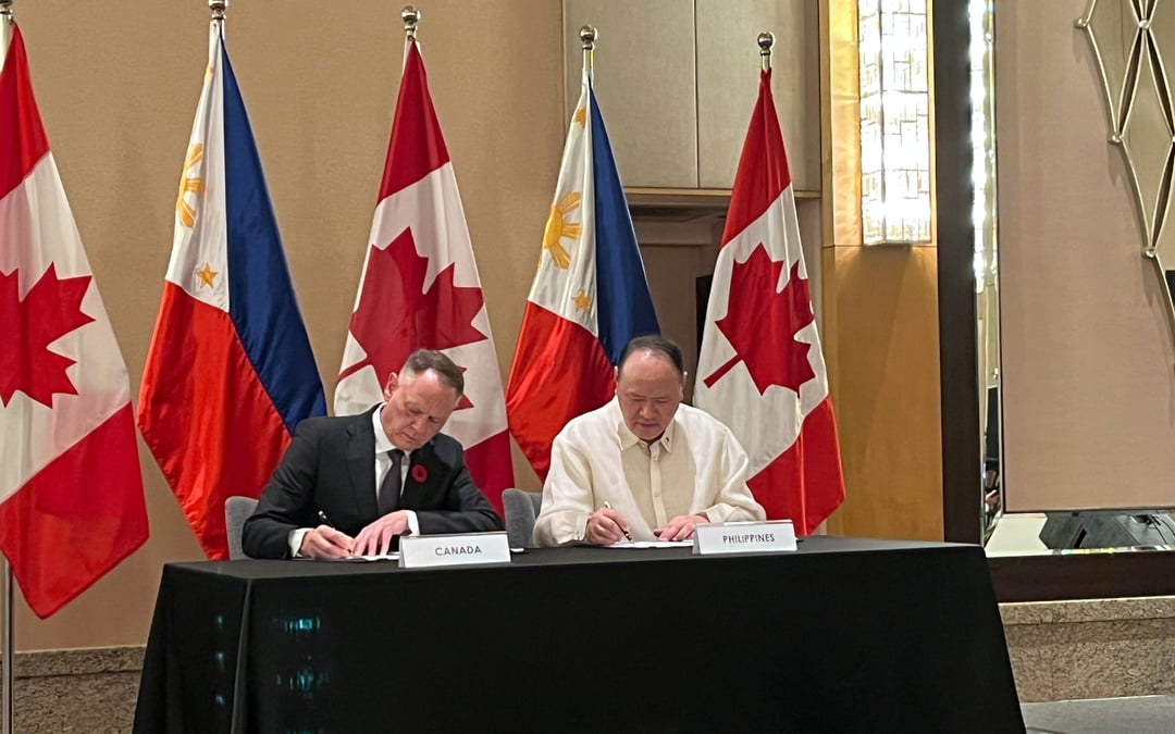 Canada and Philippines sign a defense pact to boost drills and deter China’s aggression