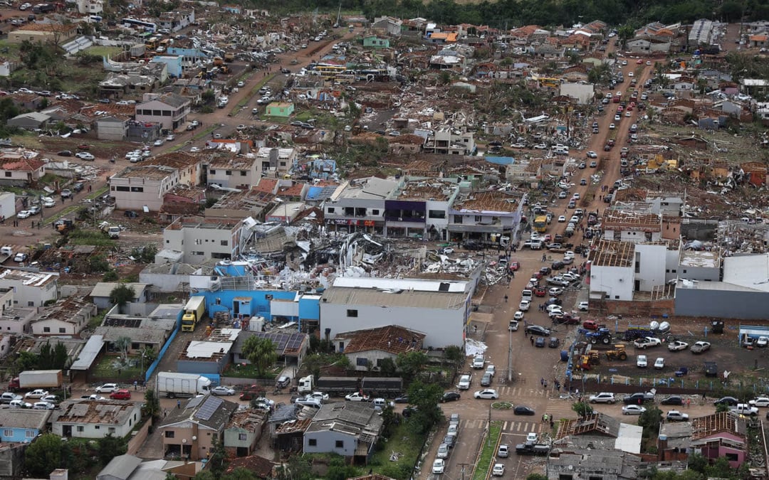 Powerful tornado in Brazil kills 6 people and injures hundreds more