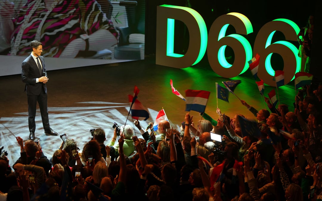 Dutch centrist Jetten kicks off coalition haggling, Wilders concedes
