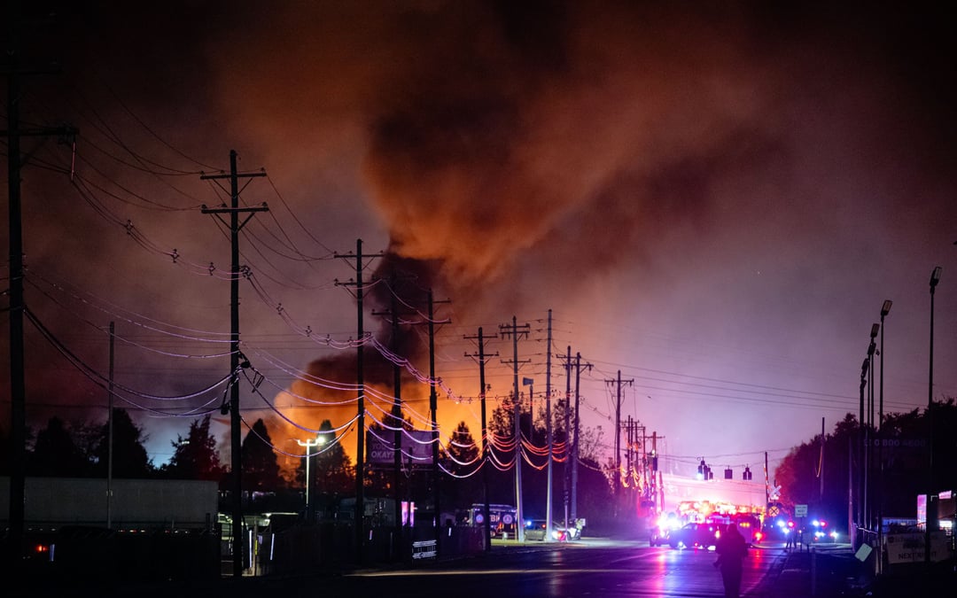 UPS plane crashes and explodes at a Kentucky airport, leaving at least 9 dead and others missing