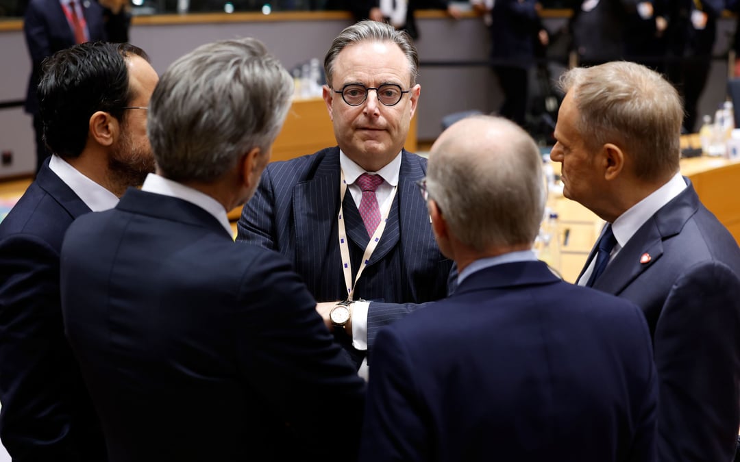 EU leaders grind through marathon talks on Ukraine financing as frozen assets plan falters