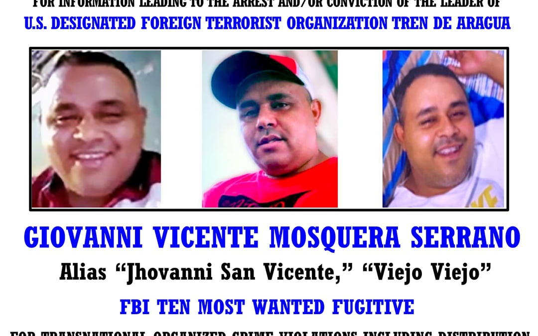 Judge unseals robbery, kidnapping charges against Tren de Aragua leaders