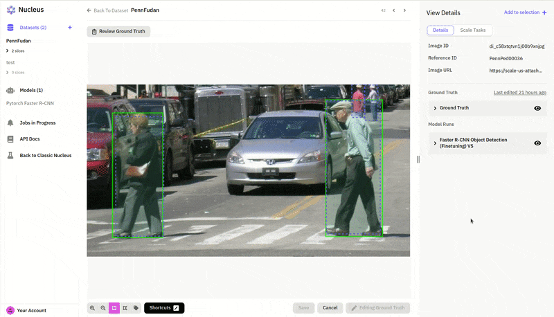 Correcting the Ground Truth Bounding Box in Nucleus