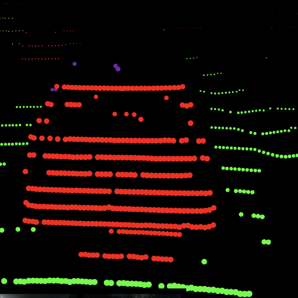 fog seen through LiDAR