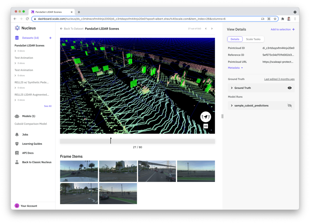 Complex Nucleus 3D Scene on SF's Embarcadero, Quarter Angle View