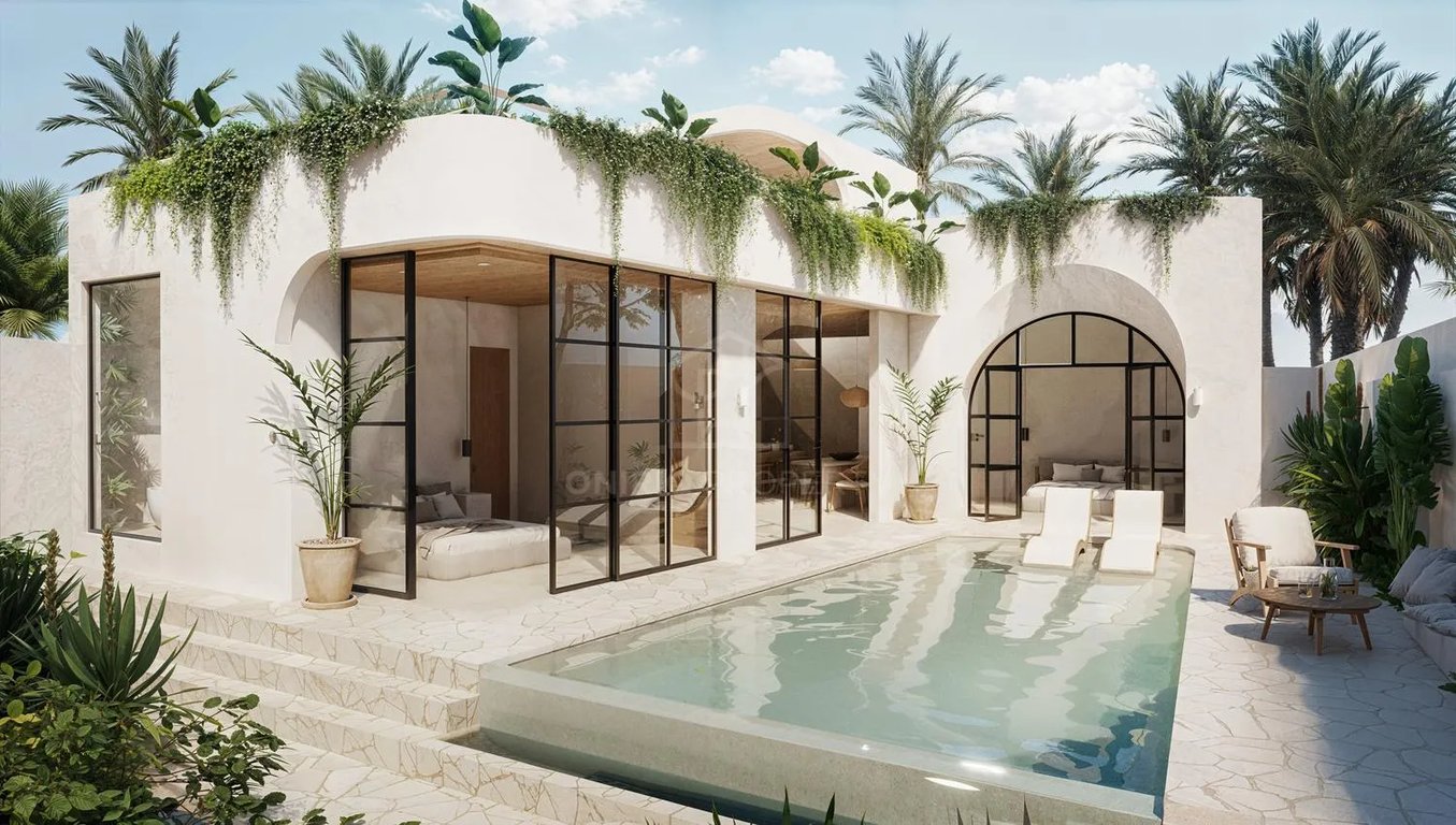 2 Bedroom Villa with Tropical Mediterranean Style in Ubud