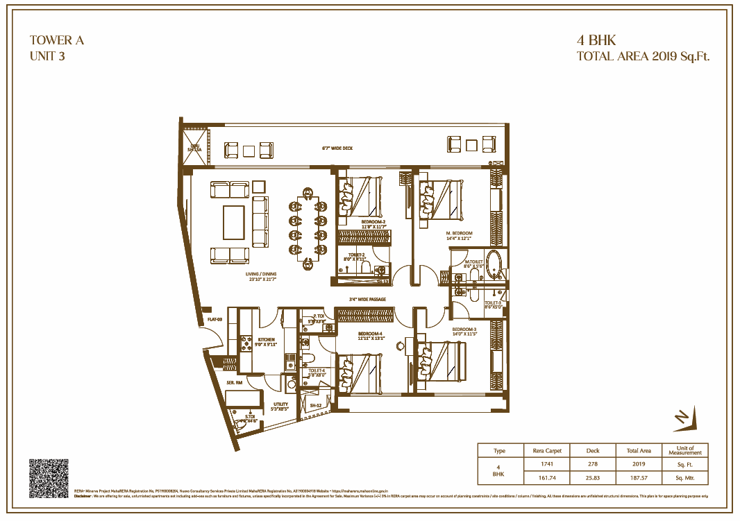 luxury residential 2BHK, 3BHK, 4BHK thumbnail 15