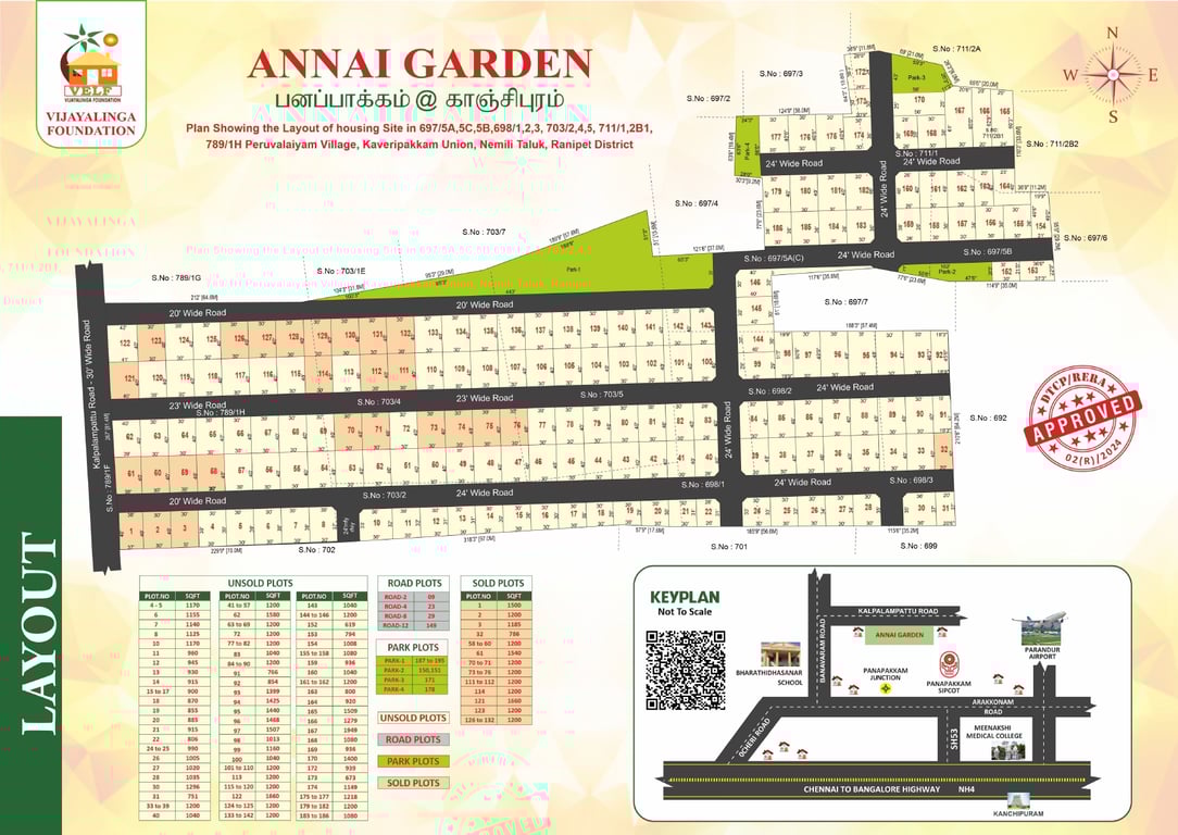 Premium Investment Plots - DTCP & RERA Approved thumbnail 14