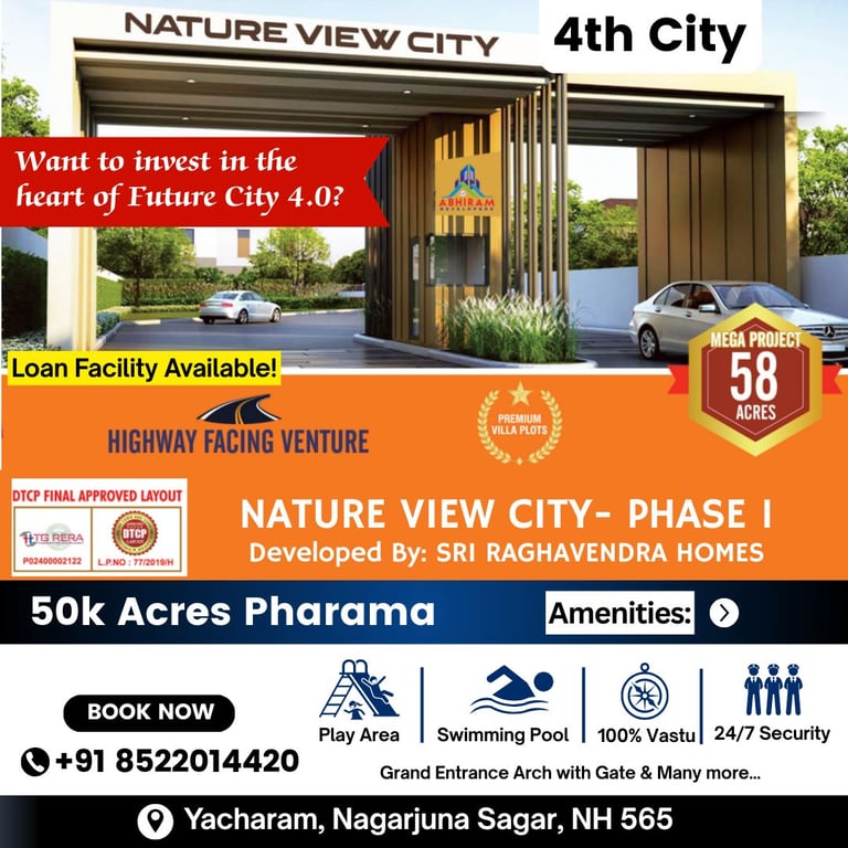 4th city villas plots - 1