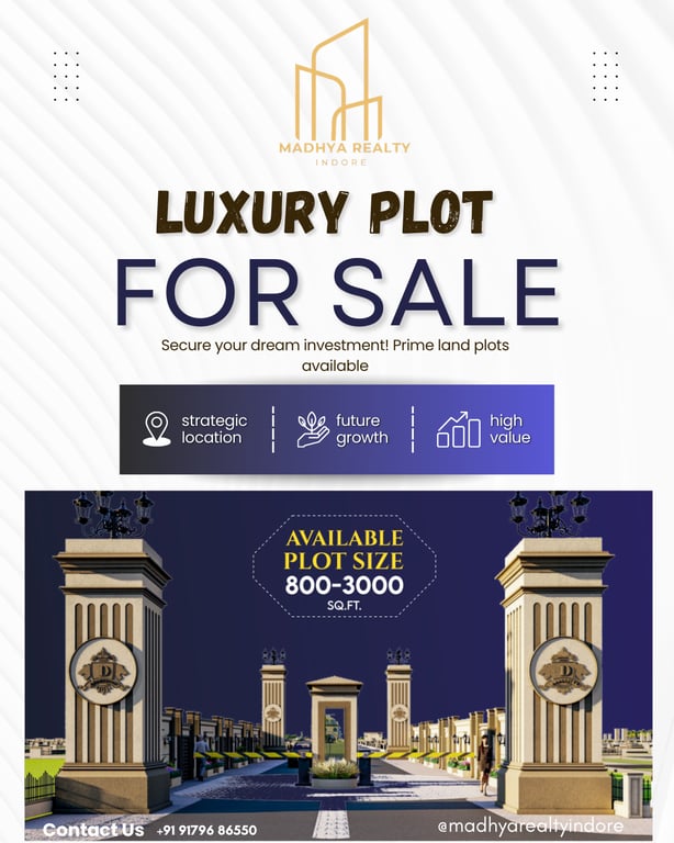 Plot for sale in luxury township [DRUSHIKA IMPERIAL] - 1