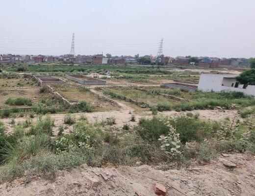 Plot 50 guj near tronica City industrial area Ghaziabad price 8 lac only thumbnail 2