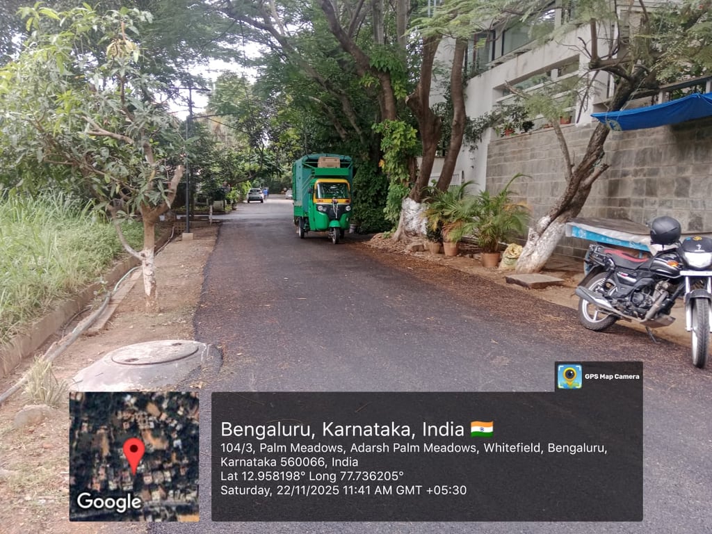 Prime West-Facing Plot for Sale – Prestige Laughing Waters, Whitefield, Bengaluru thumbnail 3