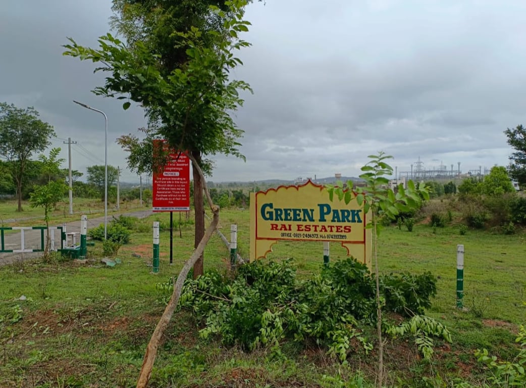 Residential Site for Sale – Green Park Layout, Vaajmangala, Mysore - 1