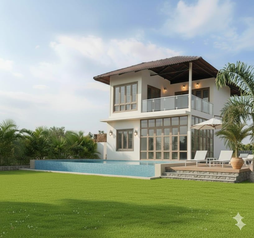 Pool Villa 5 Gunta NA Farm House Near Imagicaa thumbnail 1