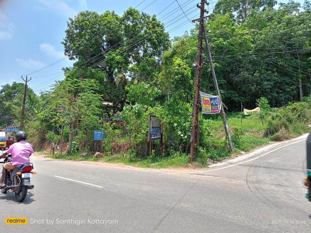 10 cent land infront of Kottarakkara Odanavattom main road frontage thumbnail 7