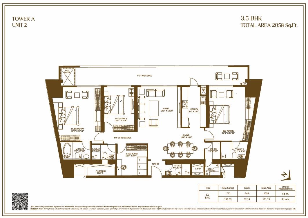 luxury residential project 2bhk, 3bhk, 4bhk thumbnail 4