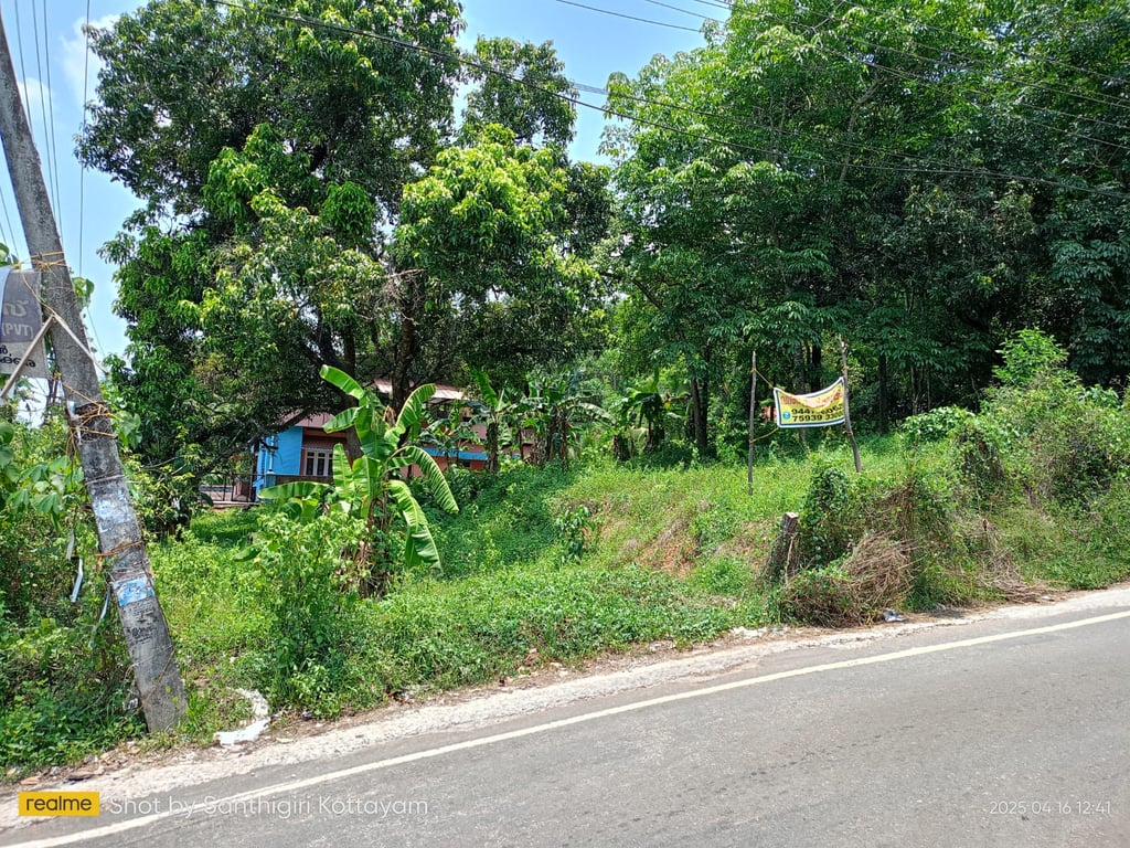 10 cent land infront of Kottarakkara Odanavattom main road frontage thumbnail 10
