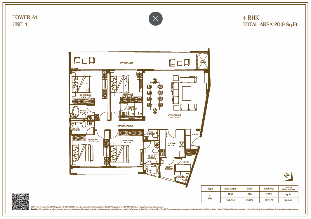 luxury residential 2BHK, 3BHK, 4BHK thumbnail 17