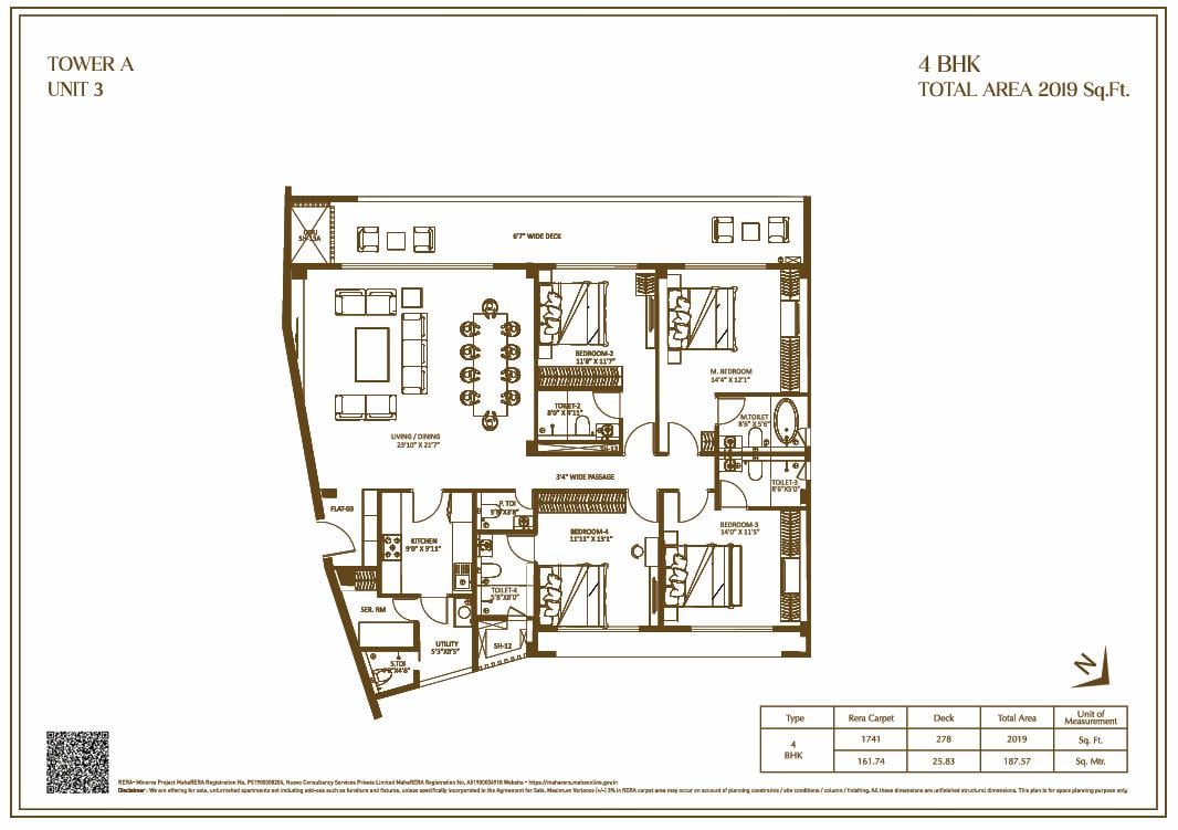 luxury residential project 2bhk, 3bhk, 4bhk thumbnail 3