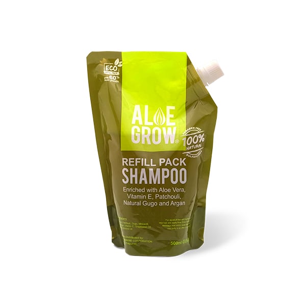 Aloe Grow Shampoo Refill Pack 500ML 