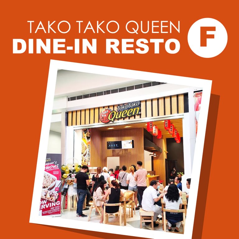 Tako Tako Queen Dine-in Resto Franchise Pack F