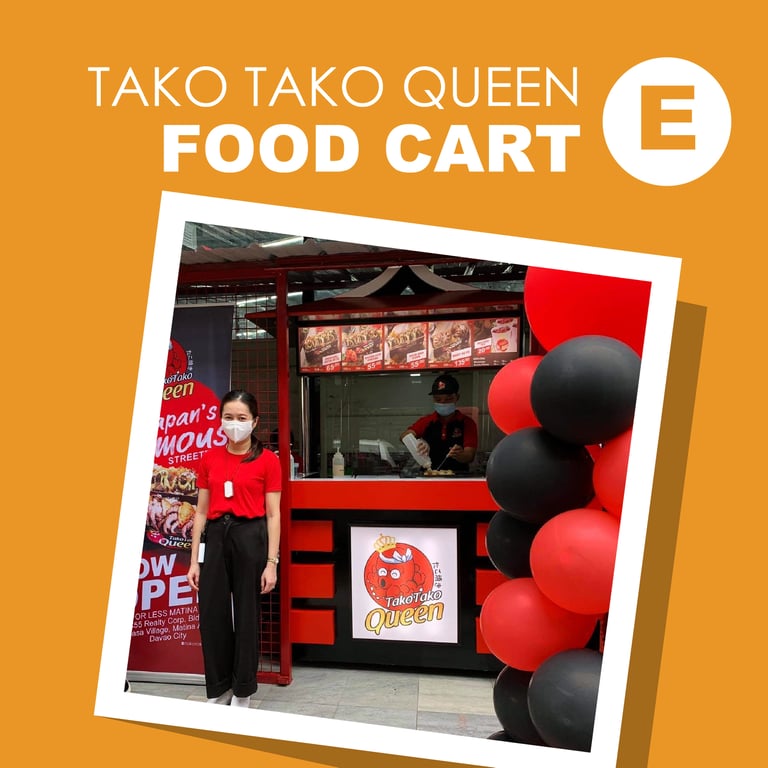 Tako Tako Queen Food Cart Franchise Pack E