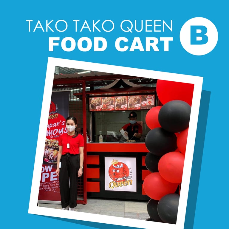 Tako Tako Queen Food Cart Franchise Pack B