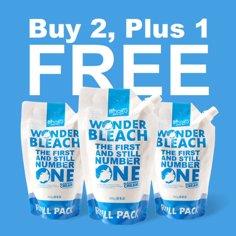 Buy 2+1 Bihaku Wonder Bleach Refill Pack