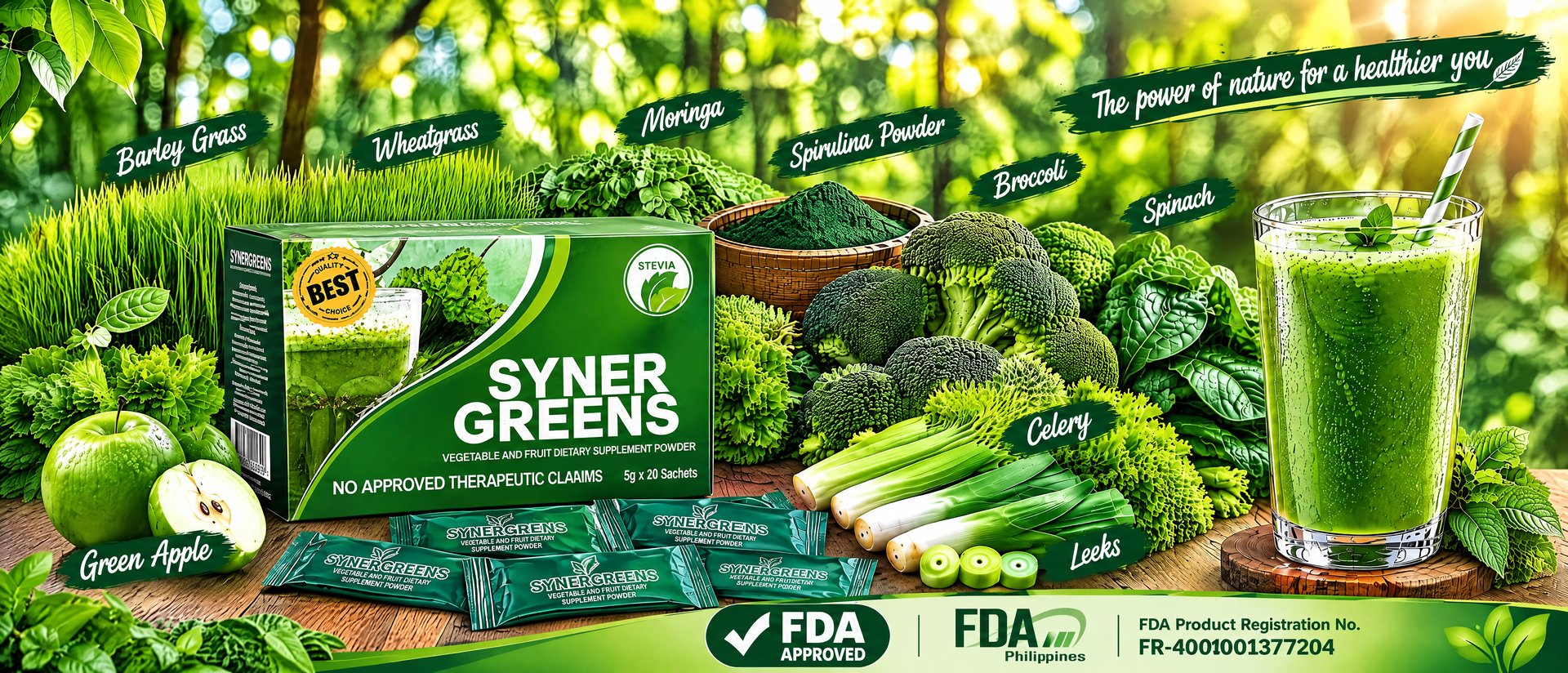 The power of nature for a healthier you.