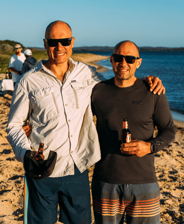 Bernard and Corné guest feedback image