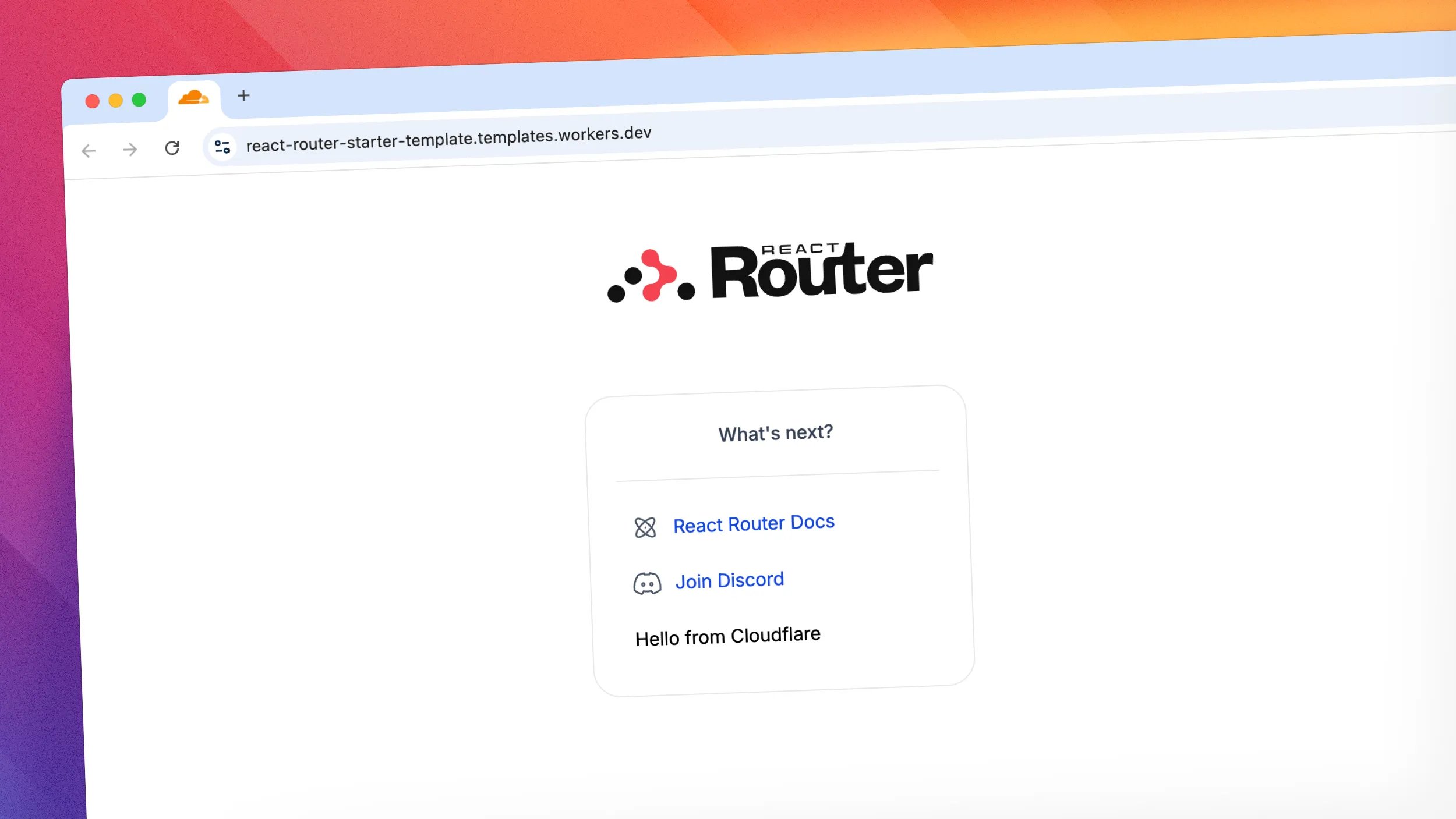 Cloudflare Workers Templates