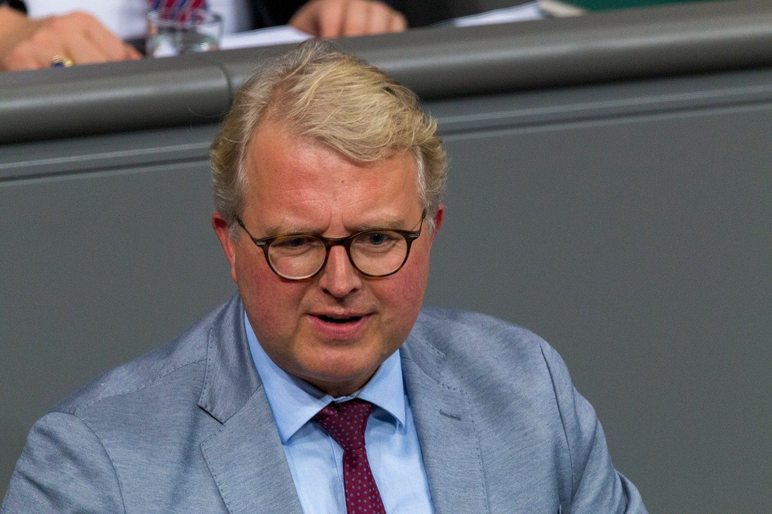 Frank Schläffler in Germany’s Bundestag, 2020. Photo credit: 