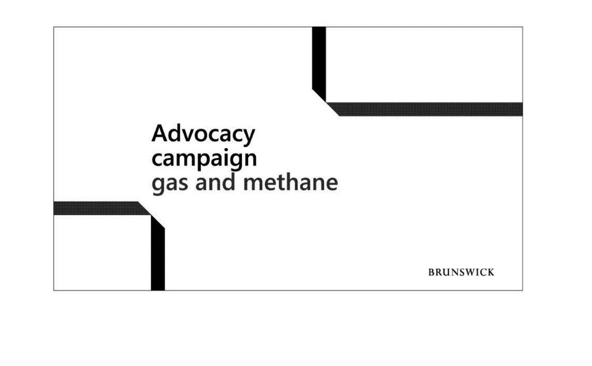 2017 Brunswick Gas Advocacy Campaign for BP