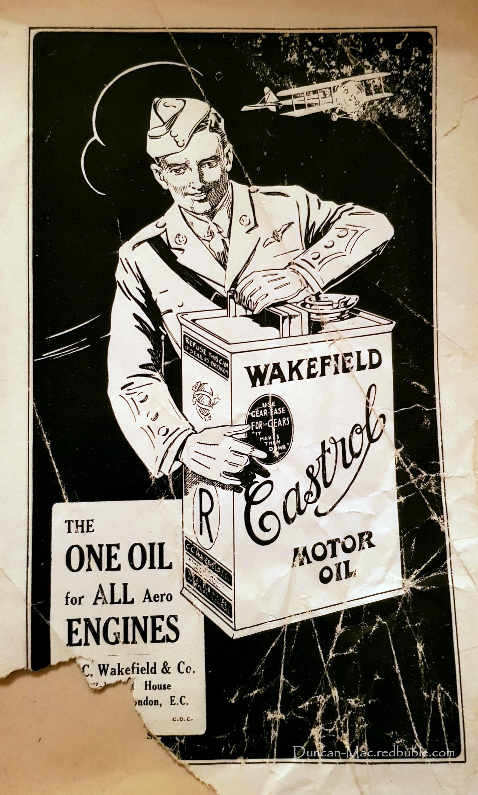 WWI Oil Ad