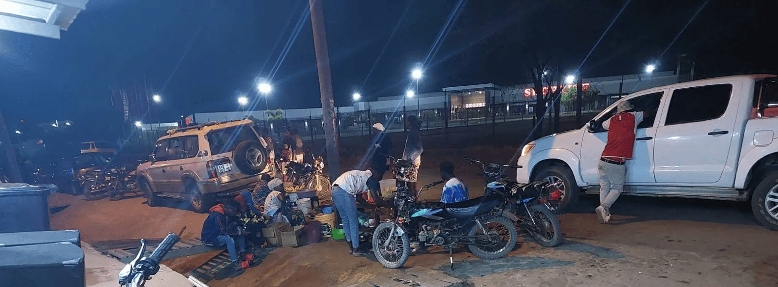 A typical night in Pemba. Photo: Estacio Valoi. 