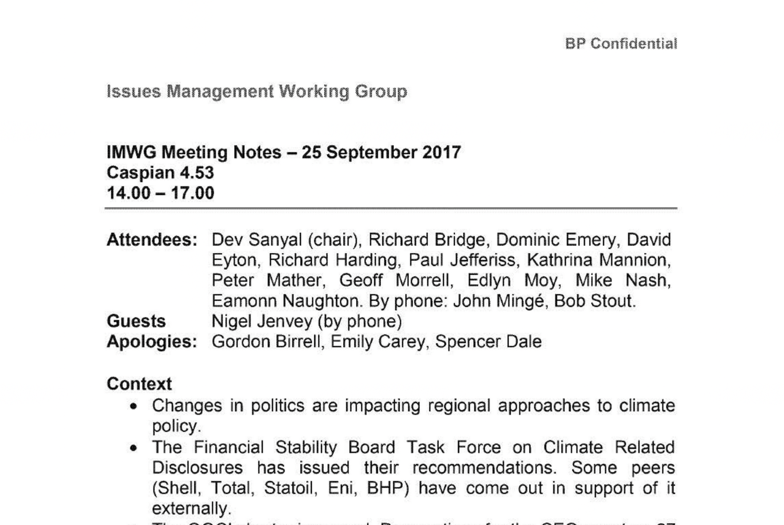 2022 House Oversight Investigation BP Documents