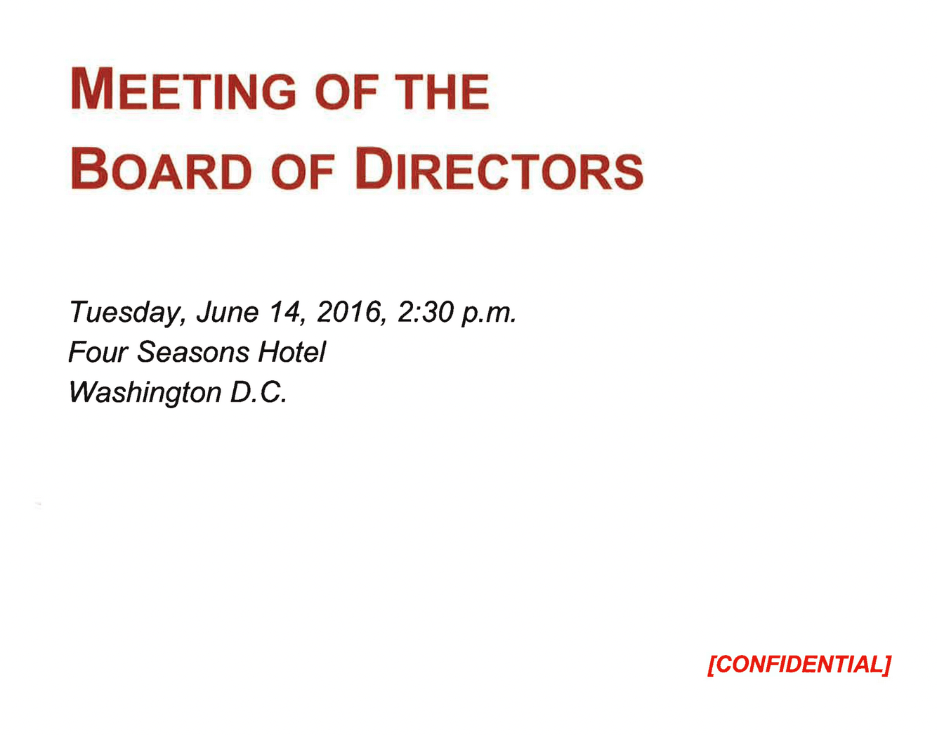 Bradley Board Meeting Minutes - June 2016