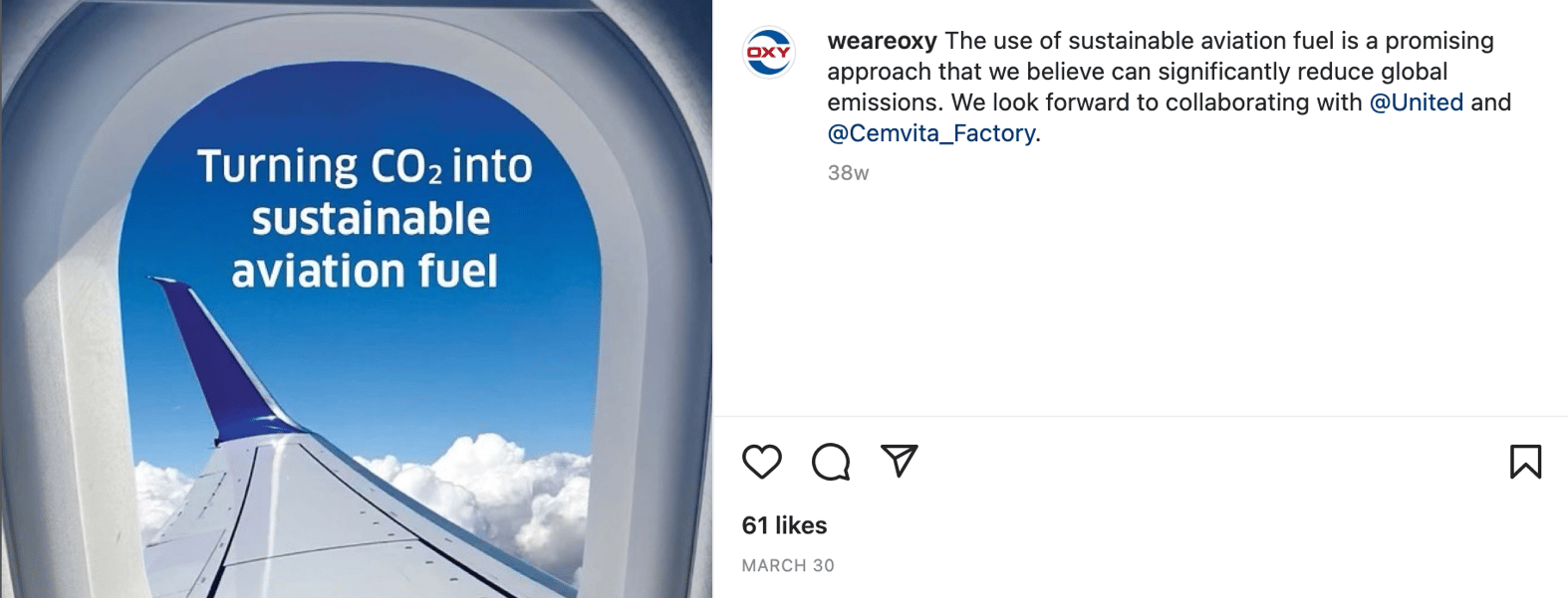 Occidental Sustainable Aviation Fuel Ad 2022