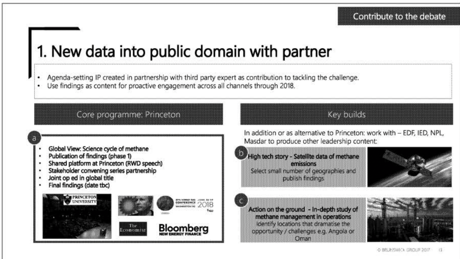 Brunswick’s 2017 strategy for BP