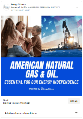 Energy Citizen’s “American Energy Independence” campaign 2022