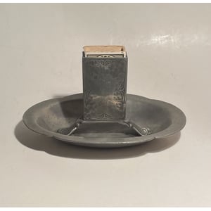 Flot Just Andersen tin tændstikæske holder - nr. 011305