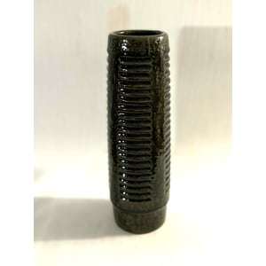 Tall Mid-Century chamotte vase, design by Per & Anna Linnemann-Schmidt - no. 011922